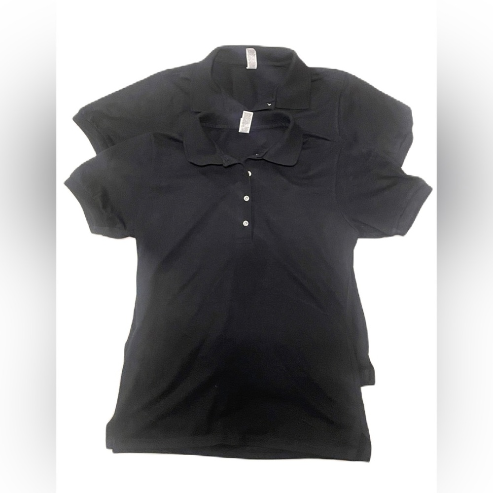 Black Short Sleeve Uniform Shirt Size Small